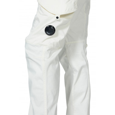 Cargo pant gauze white