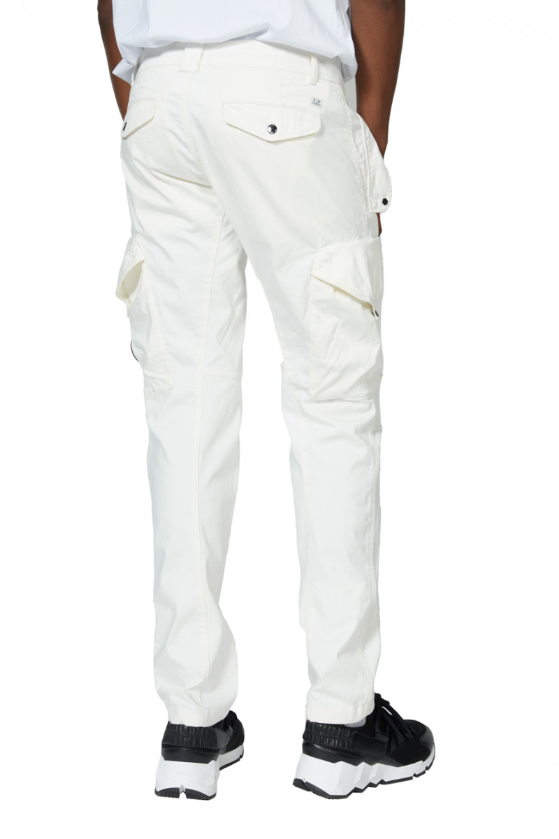 Cargo pant gauze white