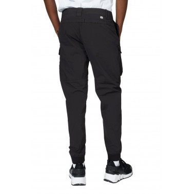 50 fili stretch cargo pant black