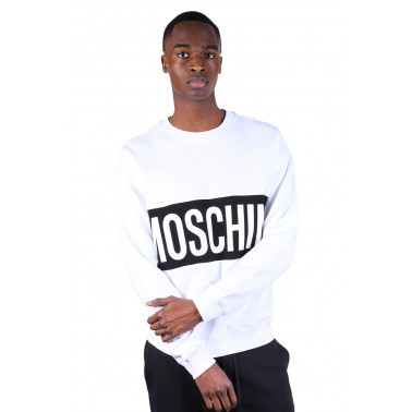 Sweat MOSCHINO Blanc