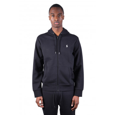 Sweatshirt Capuche Zip Noir