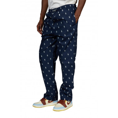 Pyjama coton bleu marine