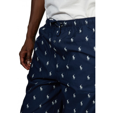 Pyjama coton bleu marine