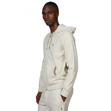 Sweatshirt  Capuche zip beige ralph lauren
