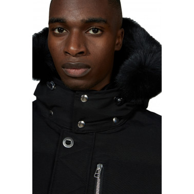 3Q JACKET black fourrure