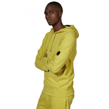 Sweatshirt à capuche golden palm yellow