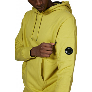 Sweatshirt à capuche golden palm yellow