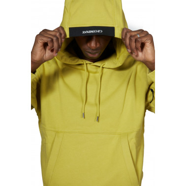 Sweatshirt à capuche golden palm yellow