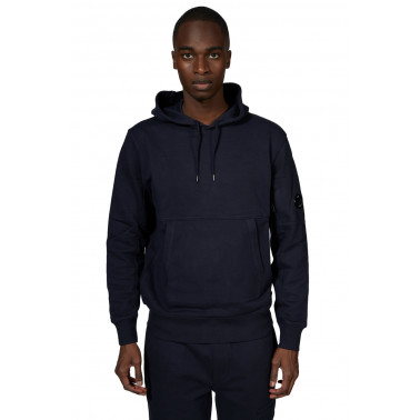 Sweatshirt capuche total eclipse blue