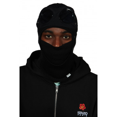 Cagoule en laine goggle black