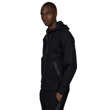 Sweatshirt zip à capuche Goggle black